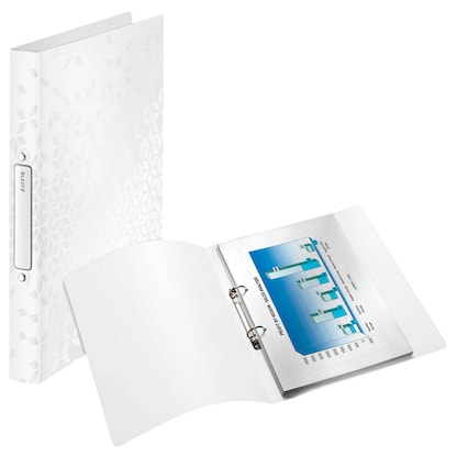 Artikelbild 15 für AKTION: LEITZ WOW Ringbuch 2-Ringe perlweiß 3,2 cm DIN A4, 1 St. mit Prämie nach Registrierung, Artikelnummer 107272
