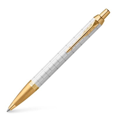 Artikelbild 18 für PARKER Kugelschreiber IM Premium weiß/gold, Schreibfarbe: blau, 1 St., Artikelnummer 617627