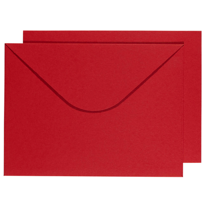 Artikelbild für BUNTBOX Briefumschläge DIN C4 ohne Fenster rot Steckverschluss 2 St., Artikelnummer 303931