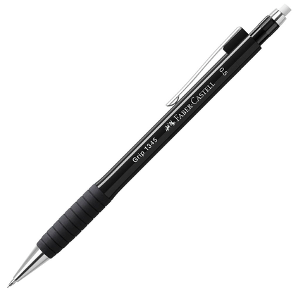 Artikelbild für FABER-CASTELL GRIP 1345 Druckbleistift schwarz B 0,5 mm, 1 St., Artikelnummer 577163