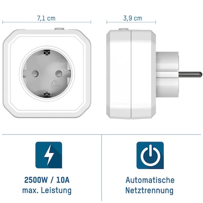 Artikelbild 2 für ANSMANN AES1.2 Standby-Energiesparsteckdose, Artikelnummer 775934