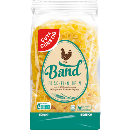 Artikelbild 6 für GUT&GÜNSTIG Frischei-Band 500,0 g, Artikelnummer 257818