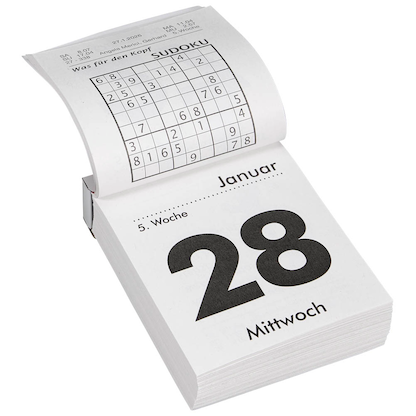 Artikelbild 4 für herlitz Abreißkalender Größe 5 2026, Artikelnummer 549289