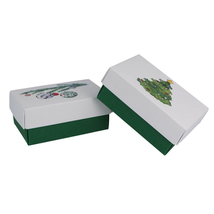 Artikelbild 3 für 2 BUNTBOX Weihnachten L Geschenkboxen-Set weiß, Artikelnummer 304057