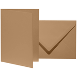 Artikelbild 1 für 10 artoz Faltkarten mit Briefumschlägen Mosaic DIN B6 natur, Artikelnummer 832313
