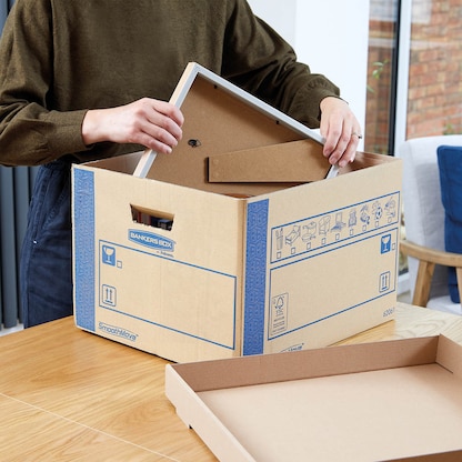 Artikelbild 7 für 5 Bankers Box Umzugskartons SmoothMove Prime 46,4 x 39,0 x 29,4 cm, Artikelnummer 538969