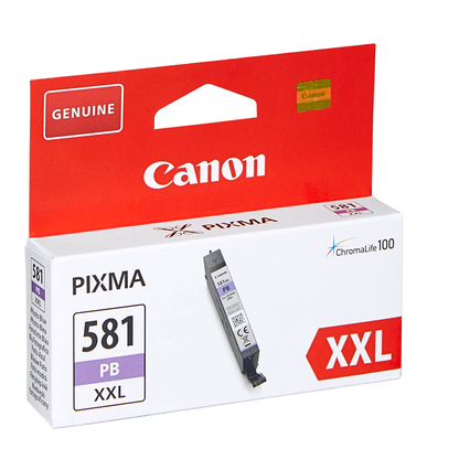 Artikelbild 2 für Canon CLI-581 XXL PB Fotoblau Druckerpatrone, Artikelnummer 437552