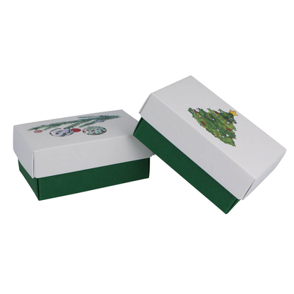 Artikelbild 4 für 2 BUNTBOX Weihnachten L Geschenkboxen-Set weiß, Artikelnummer 304057