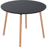 Artikelbild 1 für meet powered by PAPERFLOW PALOMBA Bistrotisch schwarz 100,0 x 100,0 x 75,0 cm, Artikelnummer 300622