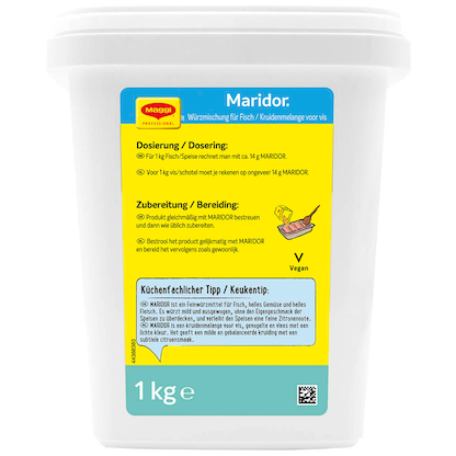 Artikelbild 2 für Maggi® Maridor Fisch Gewürzmischung, 1,0 kg, Artikelnummer 691059