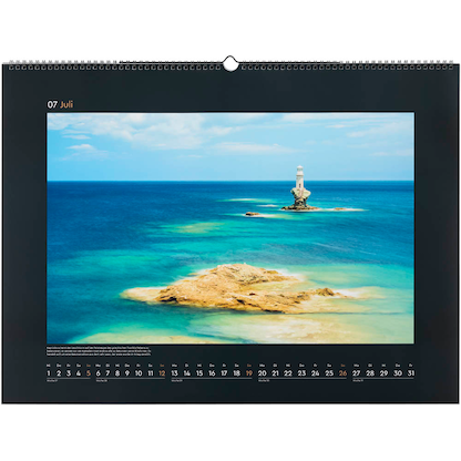 Artikelbild 8 für KUNTH Monats-Wandkalender Leuchttürme 2026, Artikelnummer 575919