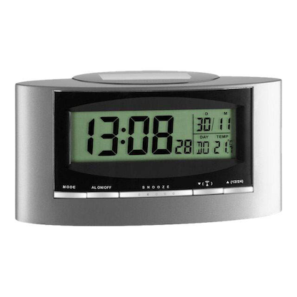 Artikelbild 16 für TFA® digitaler Funkwecker 98.1071 silber Kunststoff, Artikelnummer 914768