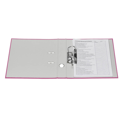 Artikelbild 6 für DONAU Klassik Ordner pink Karton 5,0 cm DIN A4, Artikelnummer 345884