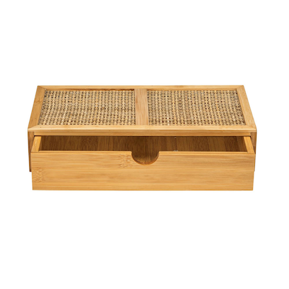 Artikelbild 5 für WENKO Allegre Ordnungsbox braun 28,0 x 14,0 x 6,0 cm, Artikelnummer 808812