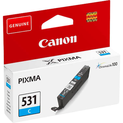 Artikelbild 2 für Canon CLI-531 C cyan Druckerpatrone, Artikelnummer 362709