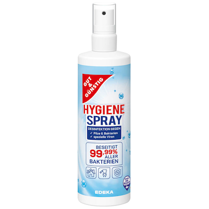 Artikelbild 15 für GUT&GÜNSTIG Desinfektionsspray 250,0 ml, Artikelnummer 987851