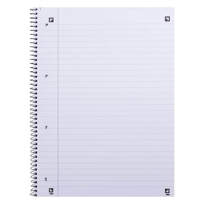 Artikelbild 2 für OXFORD Collegeblock Schule liniert DIN A4 Innenrand, 1 Block, Artikelnummer 178917