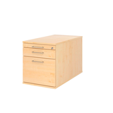 Artikelbild 1 für HAMMERBACHER TC20 Rollcontainer ahorn 3 Auszüge 42,8 x 80,0 x 51,2 cm, Artikelnummer 992529