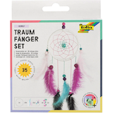 Artikelbild 1 für folia Bastelset Traumfänger Girl pink/blau, Artikelnummer 479184