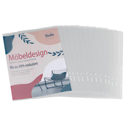 Artikelbild 22 für AKTION: 100 LEITZ Sichthüllen Premium 4100 DIN A4 glasklar glatt 0,15 mm mit Prämie nach Registrierung, Artikelnummer 578682