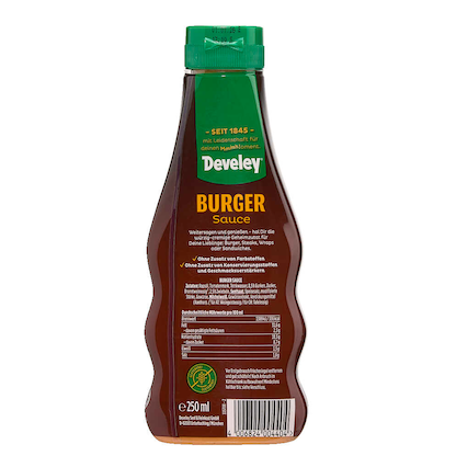 Artikelbild 4 für Develey Burgersauce 250,0 ml, Artikelnummer 647828