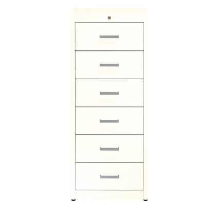 Artikelbild 4 für mauser client entry Karteischrank reinweiß 6 Schubladen 55,2 x 60,0 x 135,0 cm, Artikelnummer 259402