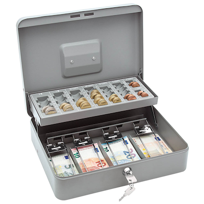 Artikelbild 3 für WEDO Geldkassette 149858012 Standard Plus grau, Artikelnummer 360622