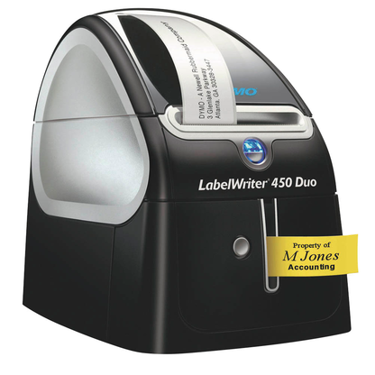 Artikelbild 2 für DYMO LabelWriter 450 Duo Etikettendrucker silber, schwarz, Artikelnummer 394296