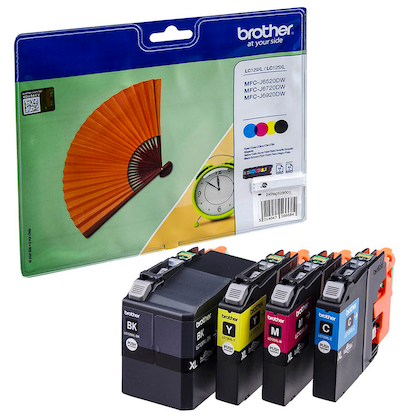 Artikelbild 13 für brother LC-129XLBK/C/M/Y schwarz, cyan, magenta, gelb Druckerpatronen, 4er-Set, Artikelnummer 377796