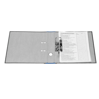 Artikelbild 6 für AKTION: 10 LEITZ 1050 Ordner blau marmoriert Karton 5,2 cm DIN A4, Artikelnummer 653887