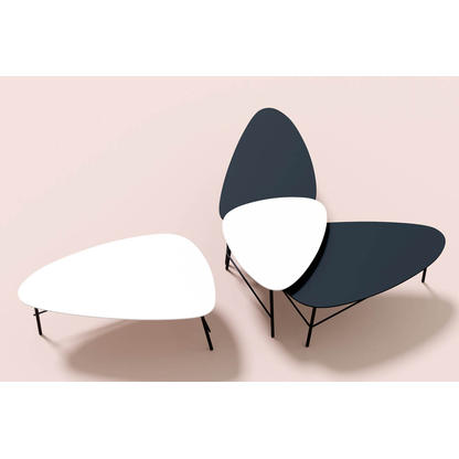 Artikelbild 4 für meet powered by PAPERFLOW LAZY Beistelltisch weiß 93,0 x 50,0 x 40,0 cm, Artikelnummer 300511