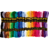 Artikelbild 1 für folia Garn zum Sticken matt mehrfarbig 1,0 mm x 8,0 m, Artikelnummer 479111