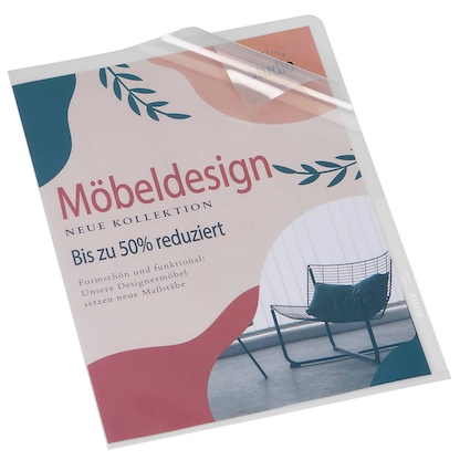 Artikelbild 2 für AKTION: 100 LEITZ Sichthüllen Premium 4100 DIN A4 glasklar glatt 0,15 mm mit Prämie nach Registrierung, Artikelnummer 578682