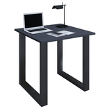 Artikelbild 1 für VCM my office Lona Schreibtisch anthrazit quadratisch, U-Fuß-Gestell schwarz 80,0 x 80,0 cm, Artikelnummer 268309