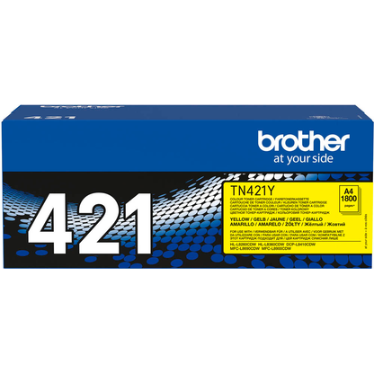 Artikelbild 12 für brother TN-421BK/C/M/Y schwarz, cyan, magenta, gelb Toner, 4er-Set, Artikelnummer 336956