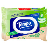 Artikelbild 1 für Tempo Feuchtes Toilettenpapier Sanft & Sensitiv Duo-Pack 1-lagig, 2x 42 Tücher, Artikelnummer 875272