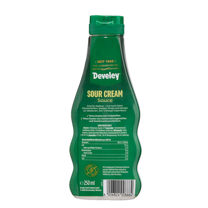 Artikelbild 4 für Develey Sour-Cream-Sauce 250,0 ml, Artikelnummer 647846