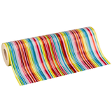 Artikelbild 1 für JUNG SCHÖNER VERPACKEN Geschenkpapier Louisdor Streifen mehrfarbig, 20,0 m, Artikelnummer 388991