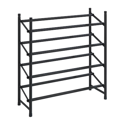 Artikelbild 13 für WENKO Teleskop-Schuhregal Hero schwarz 62,0 - 115,0 x 26,0 x 68,0 cm, Artikelnummer 531101