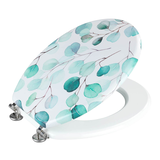 Artikelbild 1 für WENKO WC-Sitz Pioppo weiß, grün, Artikelnummer 815652