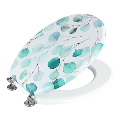 Artikelbild für WENKO WC-Sitz Pioppo weiß, grün, Artikelnummer 815652