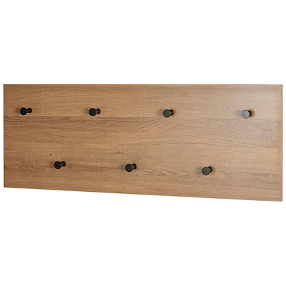 Artikelbild 2 für HAKU Möbel Wandgarderobe 37142 eiche Holz 7 Haken 80,0 x 30,0 cm, Artikelnummer 965436