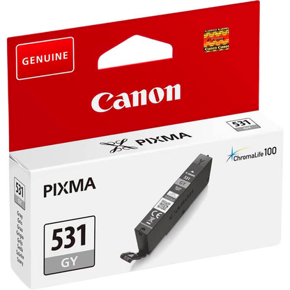 Artikelbild 2 für Canon CLI-531 GY grau Druckerpatrone, Artikelnummer 362737