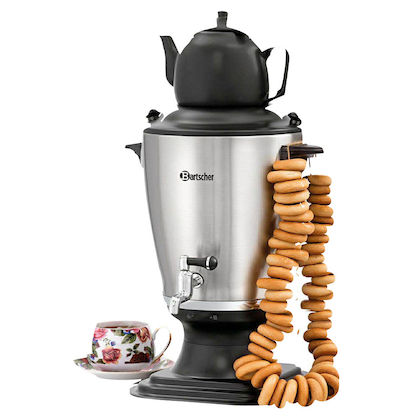 Artikelbild 7 für Bartscher Heißwasserspender Samowar silber 3,2 l 2000 W, Artikelnummer 425732