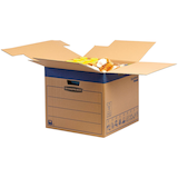 Artikelbild 1 für 5 Bankers Box Umzugskartons SmoothMove FastFold 47,0 x 48,0 x 41,2 cm, Artikelnummer 539043