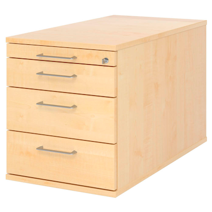 Artikelbild für HAMMERBACHER TC30 Rollcontainer ahorn 4 Auszüge 42,8 x 80,0 x 51,2 cm, Artikelnummer 992628