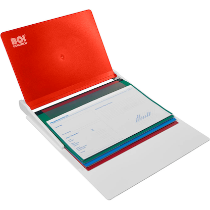 Artikelbild 2 für BOI Stationsmappe rot, Artikelnummer 666663