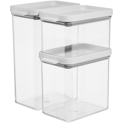 Artikelbild 4 für MEPAL Vorratsdosen-Set Omnia weiß 0,7/1,1/2,0 l, 1 Set, Artikelnummer 434286