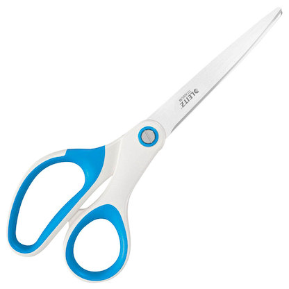 Artikelbild für AKTION: LEITZ Papierschere WOW Titan blau-metallic 20,5 cm mit Prämie nach Registrierung, Artikelnummer 123354