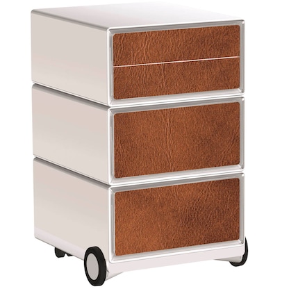 Artikelbild für PAPERFLOW easyBox Industrial Rollcontainer weiß, bunt 4 Auszüge 39,0 x 43,6 x 64,2 cm, Artikelnummer 214639